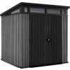 Zahradní domek Keter PENT Signature 7x7 Vertical šedý, s podlahou