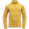 Devold Svalbard Wool High Neck žltá