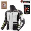 TEXTILNÁ BUNDA REBELHORN CUBBY V BLACK/GREY/FLUO YELLOW XS