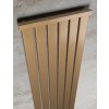 Radiátory - MC Montana | kúpelňové | DEKORATÍVNY RADIÁTOR PLUTON | farba - Tmavý antik - polomat, veľkosť - 1200/430 mm