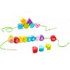 Tooky Toy Prevliekanie Húsenica s Číslami
