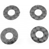 Revolution Design Ultra 1/10 Offroad & 1/12 Onroad uhlíkové podložky 4 ks pro 5 mm sloupky