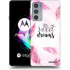 Picasee silikónový prehľadný obal pre Motorola Edge 20 - Sladké sny
