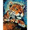 Maľovanie podľa čísel – Číhajúci gepard, 40 × 50 cm, bez rámu a bez napnutého plátna 8596530028567