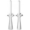 Nerezové svietniky BLOOM BOTANICA 20cm, 2ks - Georg Jensen