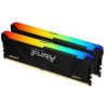 64GB DDR4-3200MHz CL16 FURY Beast RGB, 2x32GB KF432C16BB2AK2/64