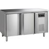 TEFCOLD Mraziaci stôl bez zadného lemu | CF 7210/-SP | 2 dvere GN1/1