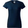 MALFINI Tričko Basic 134, krátký rukáv, dámské - AKCE! MAL-1340215 L Modrá námořní