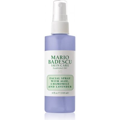 Mario Badescu Facial Spray with Aloe, Chamomile and Lavender pleťová hmla s upokojujúcim účinkom 118 ml