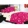 Beilai 7-dielne 3D ružové obliečky Farba: Růžová, rozmer: 140x200 + 70x90 + 40x50 Ružová