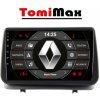 TomiMax Renault Clio 3 Android 14 autorádio s WIFI, GPS, USB, BT HW výbava: 8 Core 6GB+128GB HIGH