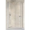 Jedna strana sprchového kúta Ravak Chrome CRV1-90 satin+Transparent 1QV70U01Z1