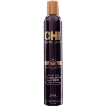 Chi Deep Brilliance Optimum Finish Flexible Hold Hairspray 296 ml