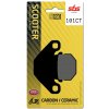 Brzdové platničky SBS 101CT Scooter Carbon