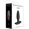 Análny kolík na elektrostimuláciu Silicone Noir Rocker Butt Plug Small ElectraStim