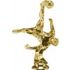 F230/G - Figúrka plast. futbal zlatá H-13,5cm - 13 cm,Výška (cm)