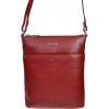 SEGALI Dámska kožená crossbody kabelka 7001 Red