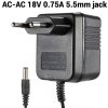 YU-1800 18V 0.75A AC napájací adaptér pre hudobné nástroje, efekty a gitary - neoriginálny