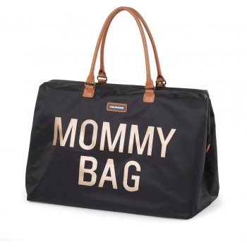 Childhome Mommy Bag Big čierna zlatá