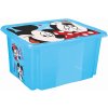 Keeeper Úložný Box S Vrchnákom Mickey Modrá Väčší