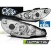 Tuning-tec PEUGEOT 206 02- ANJELSKÉ OČI CHROME CCFL