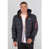 ALPHA INDUSTRIES Bunda Hooded Puffer Alpha FD - black (118113/03)