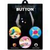 Reflective Berlin Reflexné nálepky Reflective Buttons Candy uni