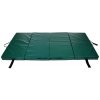Zelená skladacia gymnastická žinienka FoldMat 6 - dĺžka 195 cm, šírka 100 cm, výška 6 cm