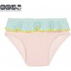 KiETLA Plavky s UV ochranou nohavičky 6 mesiacov (ružový pásik)