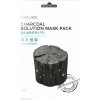 Lebelage Charcoal Solution Mask textílna maska s dreveným uhlím 23 ml