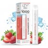 IZY ONE+ jednorázová e-cigareta - Strawberry Ice (Ledová jahoda) 0mg