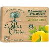 Le Petit Olivier extra jemné mydlo Verbena a citrón 2 x 100 g