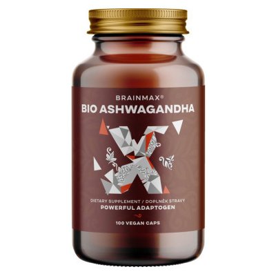 BrainMax BIO Ashwagandha 660 mg, 100 kapslí