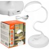 Stolná lampa LTC HOME biela, výkon do 7 W