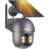 WiFi kamera / Anran Q01 - 40W / rozlíšenie 4MP / batéria 9600mAh / Solárne napájanie / tmavo šedá 661515