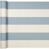 Wallfashion MN4007 Modro-krémová vliesová pruhovaná tapeta Maison rozmery 0,53 x 10,05 m