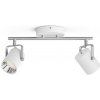 Philips Philips 50662/31/P0 - LED Bodové svietidlo BYRE 2xLED/4,3W/230V 2200/2500/2700K P3430 + záruka 5 rokov zadarmo