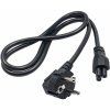 Akyga Cable power AK-NB-08A Hybrid štandard C / E / F CEE 7/7 - Euro 3-Pin C5 IEC - Kábel - 1 m