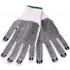 TORO 290622 Rukavice pletené s obojstranným vzorom, bavlna