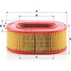 MANN-FILTER Vzduchový filter C 25 124