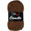 Vlna - Hep příze Camilla 8220 tmavě hnědá