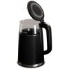 Rychlovarná konvice s regulací teploty digitální 1,7 l Black Silver Collection BH-9476