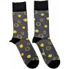 Nirvana Mixed Happy Faces Charcoal Grey 36-40 Ponožky