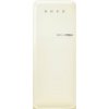 Smeg Chladnička s mraziacim boxom FAB28L, 244 l/26 l, ľavé otváranie, 153x60 cm, krémová FAB28LCR6