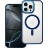 Kryt Color Edge Mag Cover Case s MagSafe iPhone 16 Pro Max Navy Blue