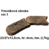 JAPE Trávniková obruba 1 verzia 13,5x27x4cm, betón-imitácia dreva, exteriér-mrazuvzdorná TOv1