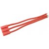 Revtec Pozlátený 3,5 mm 3-pinový konektor s káblom 14AWG 10 cm (GF-1065-003)