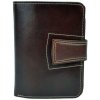 Luxusná kožená elegantná peňaženka č.8464 v hnedej farbe