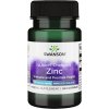 Swanson Zinc Chelated, Zinok bisglycinát, 30 mg, 90 kapsúl