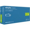 Mercator nitrylex® classic - Nitrilové rukavice modré 100 ks Veľkosť: S